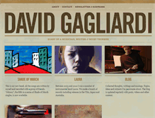 Tablet Screenshot of davidgagliardi.com